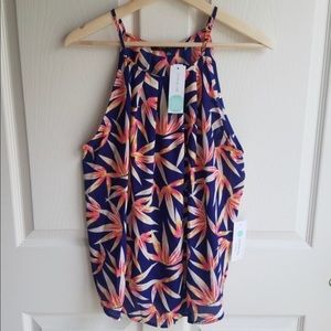 Alice Blue Havana Halter Blouse